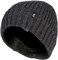 HEAT HOLDERS - Herren Acryl Innen Fleece Winter Beanie Strickmütze mit Umschlag (Grau (Tor), One Size)