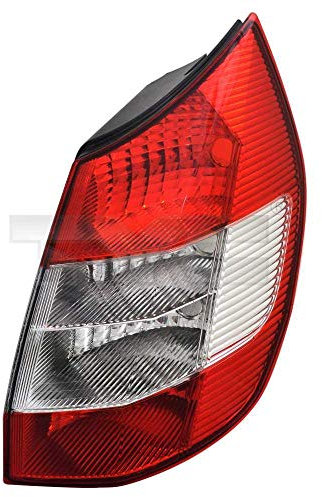 Diederichs Heckleuchte Rückleuchte Rücklicht rechts für Renault Scenic II (JM) 02/2005-03/2006, Weiß, E-Typ-geprüft, Ohne Lampenträger