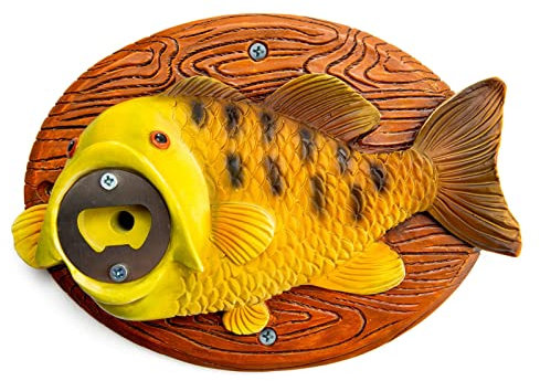BigMouth Bottle Opener, Mounted Fish
