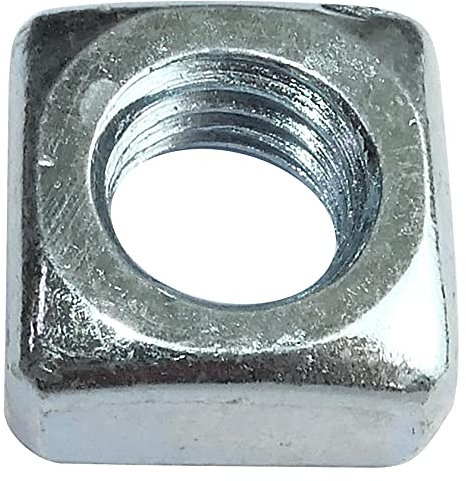 AERZETIX - C49553 - Satz von 50 Vierkantmuttern M8 abgeschrägt 13.0x6.0mm gewinde metrisch aus kohlenstoffstahl - für industrielle maschinen elektrogeräte