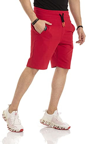 Cipo & Baxx Herren Shorts Kurze Hose Sweat-Pants Bermuda Capri Freizeithose CK271