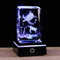 3D Kristall Laser Meeresschildkröten Tiere Figuren Statue mit LED Basis, Glas Schildkröte Collectilbe Ornamente Geschenke für Frauen Männer