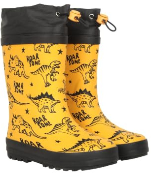 Mountain Warehouse Pattern Winter Toddler Wellies | Lightweight & Waterproof Rain Wellington Boots, Easy to Clean, Rubber Outsole Childrens Footwear for Walking & Wet Weather