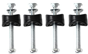 Trampoline accessories, trampoline screws, screws for attaching the trampoline, suitable for large trampolines and small trampolines (6 mm), pack of 4
