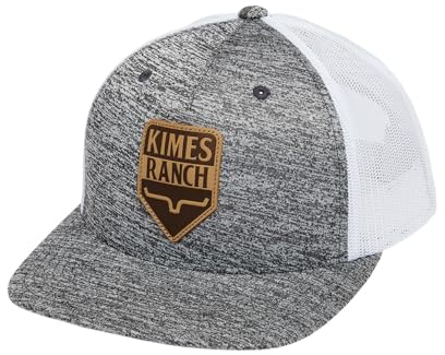 Kimes Ranch Verstellbare Snapback Cap Drop in Trucker, Grau meliert, Einheitsgr��e