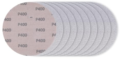 SALI Schleifgitter Ø 225mm 10 Stück Schleifscheiben Körnung 400 Klett Klettscheiben Selbsthaftend Schleifblätter Schleifpapier für Trockenbauschleifer Giraffenschleifer Wandschleifer Deckenschleifer