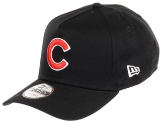 New Era MLB Basecap Verstellbarer Snapback Teamlogo schwarzes Design Kappe Cap A-Frame 9Forty Unisex