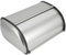 lyrlody Contenitore per pane, da cucina, con manico rotondo, in acciaio inox, inodore, antiscivolo, protezione antipolvere