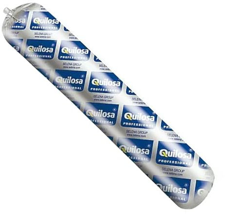 QUILOSA Masilla Poliuretano Gris Bolsa 600 Ml. Sellador Poliuretano, Sellador Cemento, Ladrillo, Cerámica, Metales