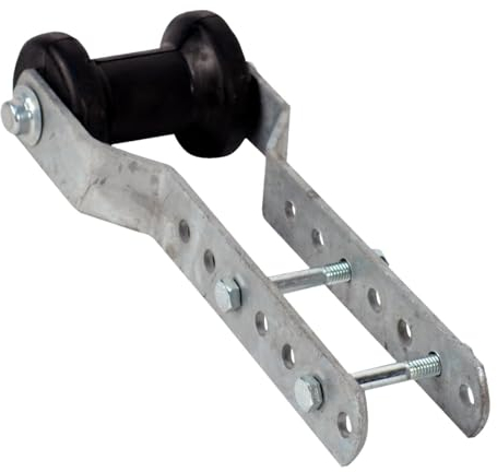 Ensemble de Rouleaux de Quille avec Rouleau, 38.1cm, Rouleau Remorque Bateau Position Réglable, Pratique Portable Robuste, Support de Bateau, Accessoire Accessoire Bateau de Remorque, 4 Pouces