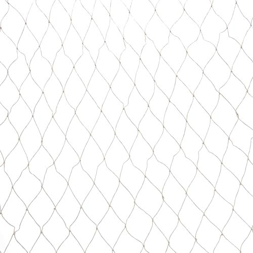 VBS Fischernetz, Natur, 100 x 100 cm – Perfekt für DIY-Bastelprojekte, Dekoration im maritimen Stil, robust und vielseitig einsetzbar – Ideal für Kinderzimmer, Mottopartys