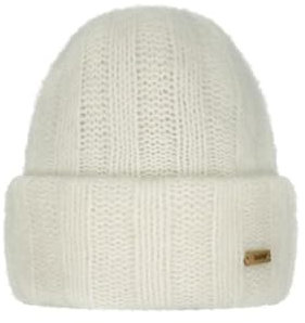Barts Womens River Rush Soft Knit Beanie Hat - White