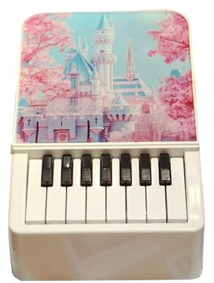 Swifti Klavierkalender 2025, Spielbarer Klaviertischkalender mit 32 Notenpunkten, Klaviermusikkalender mit Licht für Raumdekoration