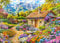 Puzzles 1000 Pieces for Adults jigsaw puzzles for adults 1000 Piece Puzzle Classic Educational Games -Colorful Flowers Houses -Beautiful Decoration Puzzle