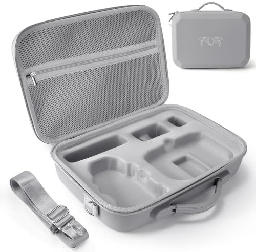 Carseatty Drohnen-Tasche für DJI Mini 4K/Mini 2 SE, Wasserdicht, Kompakt, Aufbewahrungstasche mit Intelligent Flight Battery Zubehör