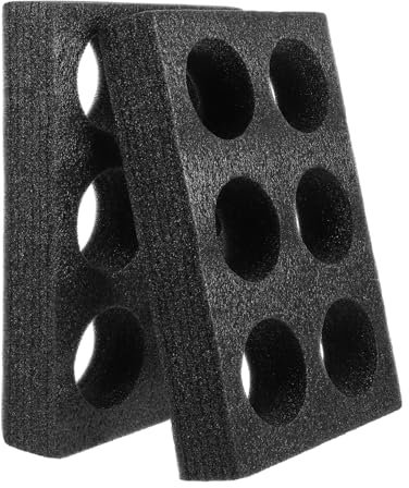 KOMBIUDA 2piezas Soporte Fixation Vaso Bandeja Portavasos Herramienta Embalaje Té Leche Seguro