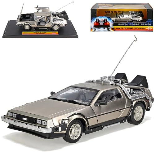 Generisch de Lorean Delorean Back Future Zukunft in Die Zukunft 1/18 Sunstar Sun Star Sunstar Modellauto Modell Auto Sonderangebot