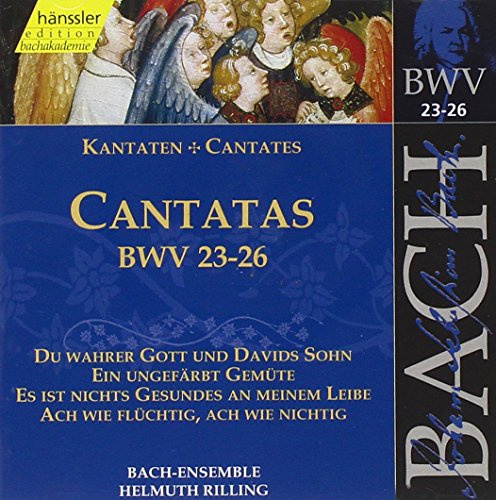 Sacred Cantatas BWV 23-26