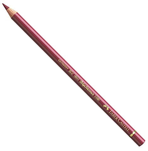 Faber-Castell Art & Graphic Polychromos Colour Pencil, (193), Burnt Carmine, for Art, Craft, Drawing, Sketching, Home, School, University, Colouring