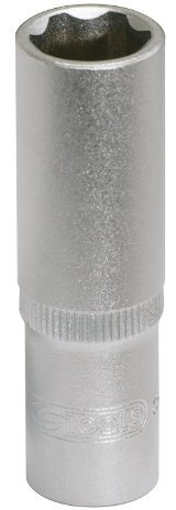 KS Tools 911.3828 Douille longue F6 3/8'' 8 mm CHROMEmat