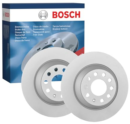 Bosch BD1135 Brake Disc Set - 302 mm - Rear Axle - 1 Set of 2 Discs