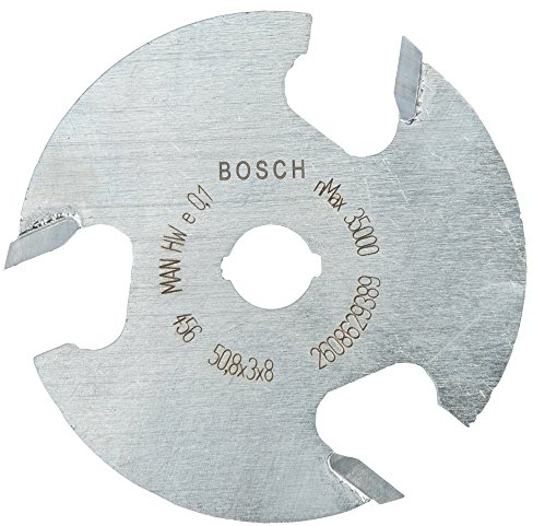 Bosch Accessories 2608629389 Fraise circulaire à rainurer 8 mm d1 50,8 mm Longueur 3 mm G 8 mm