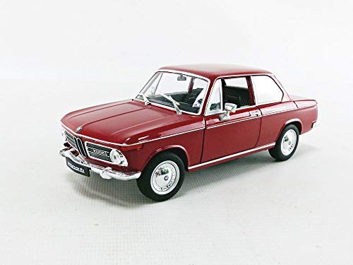Welly – 24053r – BMW 2002 ti – 1968 – Maßstab 1/24 – Rot