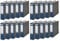 Leitz hochwertiger Ordner 180°, breit | 20er Pack, blau, 1