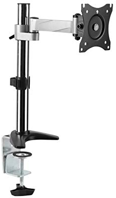 RICOO Supporto monitor scrivania TS0611 Girevole Inclinabile Schermi 13-27 (33-69 cm) Braccio schermo PC Staffa universale VESA 75 x 75 100 x 100