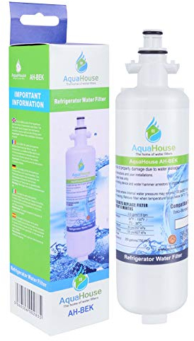 AquaHouse AH-BEK Kühlschrank Wasserfilter für Beko 4874960100, Lamona HJA6110 LAM6100, Blomberg KFD9952PXDUK, Grundig GSN9440XA Kompatibel