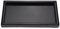 Wooden Serving Tray, Rectangle - Tea & Coffee Tray, Food Butler for Dining Tableware, Table Decor (Black, 22 x 12 x 2cm)