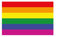 Premium Aufkleber Regenbogen Gay Pride Rainbow Flag Sticker LGBT Movement Waschstrassenfest und UV-Beständig