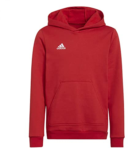 adidas Unisex Kinder Entrada 22 Sweat Hoodie, team power red 2, 152