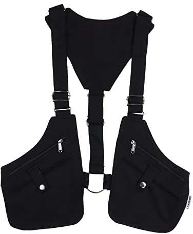 Freak Scene Holstertasche - Gürteltasche - Holsterweste - schwarz - anthrazit