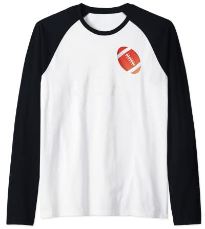 Fantasy Football Hall of Fame Champ Draft Fußball Party Raglan