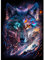 EOBROMD Diamond Painting Erwachsene Wolf, 5D Diamant Painting Bilder Erwachsene, DIY Diamond Painting Bilder Diamant Malerei Tiere Set für Wanddekoration 30x40cm