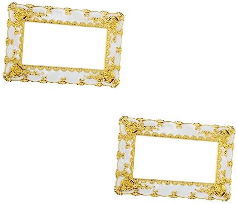 OSALADI 2stücke Klassische Selbstklebende Lichtschalterabdeckung Eleganter Aufkleber Für Wandgestaltung Für Wohnzimmer Und Schlafzimmer Und Langlebig Europäischer Stil Einfach