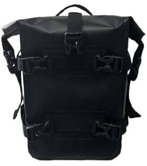 Hapihom Motorcycle Crash Bar Bag - IPX6 Waterproof 8L Motorcycle Side Frame Riding Bag with Shoulder Strap