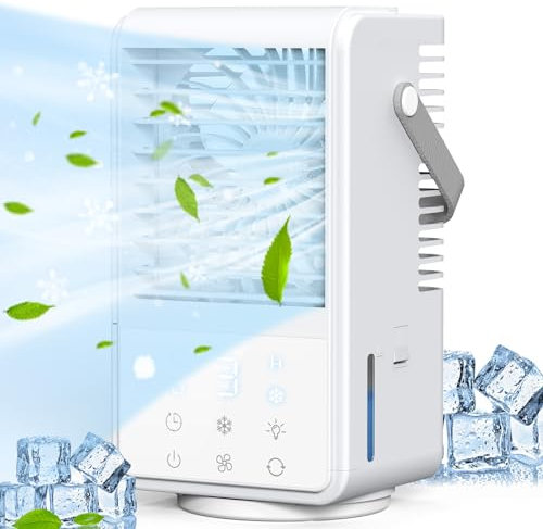 Portable Air Conditioners, 1.2L Water Tank Evaporative Air Cooler