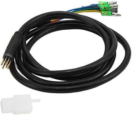 Electric Bike Motor Wires, 130cm 9 Pin Motor Convert Extension Crod Electric Bike Motor Extension Cable Motor Convert Extension Cable with Male Waterproof Connetor Wire Cable