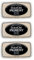Rayher StazOn Pigment-Stempelkissen, schwarz, Großpackung, 3er Set, 9,6 x 5,5 x 2,2 cm, Stempelfarbe schwarz, Tsukineko, 29286576