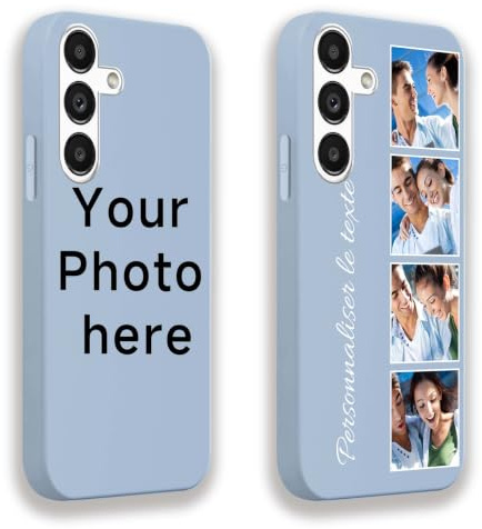 DCPPCY Coque Personnalisée Photo Compatible avec Samsung Galaxy A32 4G Coque Personnalisable avec Image,Texte ou Logo TPU Silicone,concevez Votre Propre Design pour Famille et Amis