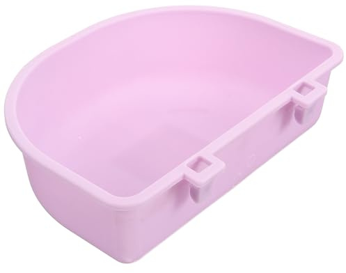 Homoyoyo Gamelle en Plastique Détachable pour Chiens et Chats, Bol Suspendu Résistant la Déformation, pour Usage Domestique et Animalerie