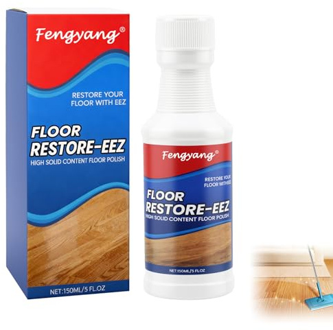 Fengyang® Parkett Renovierer Kratzer, Holzboden Restaurierung Politur, Boden Erneuerungsmittel, Erneuert Schützt Glänzt Holz Laminat Vinylböden