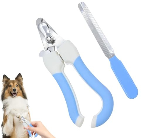 -Nagelknipser für Hunde - Robustes Krallenschneider-Werkzeug für Tiere | -Nageltrimmer zum Schneiden,für Zuhause, Bad, Tierheim, Reisen, Camping, kleine & mittelgroße Hunde, Katzenwelpen