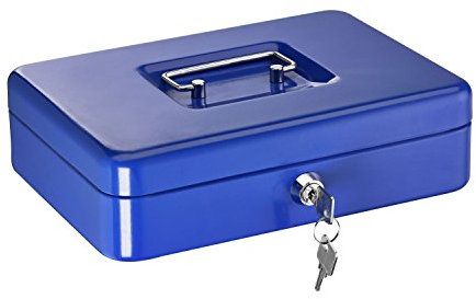 ALCO-Albert 842-15 Geldkassette, 250 x 170 x 75 mm, dunkelblau