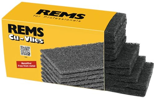 REMS cu-vlies – Reinigen Wolle nicht metallisch/Kupfer – Vlies (10U)
