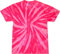 Colortone Batik-T-Shirts für Damen und Herren, Neon Kaugummi., Mittel