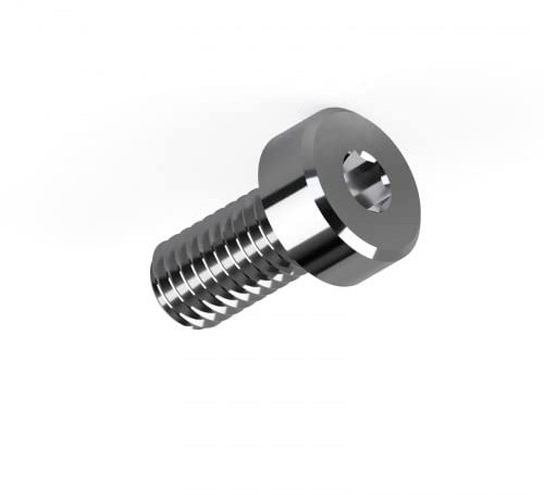 100 Edelstahl V4A Innensechskant Zylinderschrauben niedrig DIN 6912 A4 M8x60