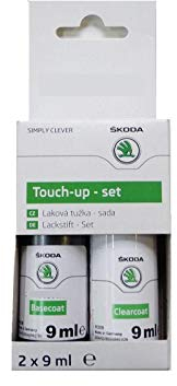 Skoda Original Lackstift Set Business Grau Metallic 2C2C F7M